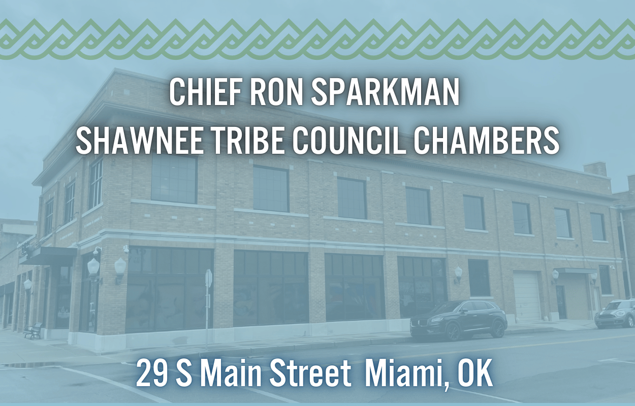 Ribbon Cutting and Dedication Chief Ron Sparkman Shawnee Tribe Council Chambers Web Slider (1)